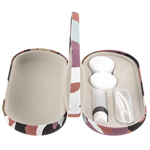 GRADENEVE 1satz Hartschalen-brillenetuis Im Camouflage-Design Vielseitiger Organizer Für Sonnenbrillen Und Brillen Doppeltes Fach Für Gleichzeitige Aufbewahrung Langlebig Und Leicht Für von GRADENEVE