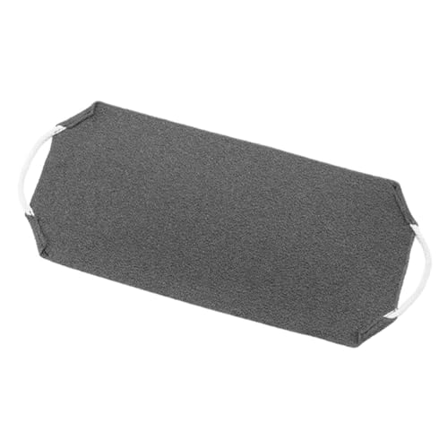 GRADENEVE Langanhaltende Rückenschrubbtücher Für Die Körperpflege Praktisches Badetuch Zum Reinigen Und Peelen Tiefengraue Wasch Und Duschhandtücher Zur Optimalen Körperreinigung von GRADENEVE