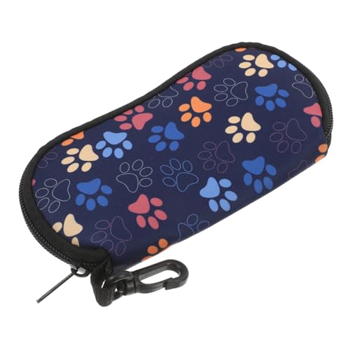 GRADENEVE Brillenetui- Neopren-sonnenbrillentasche Mit Reißverschluss Weiche Brillentasche Für Damen Reisen Den Täglichen Gebrauch Tragbar Modisches Design Kratzfest von GRADENEVE