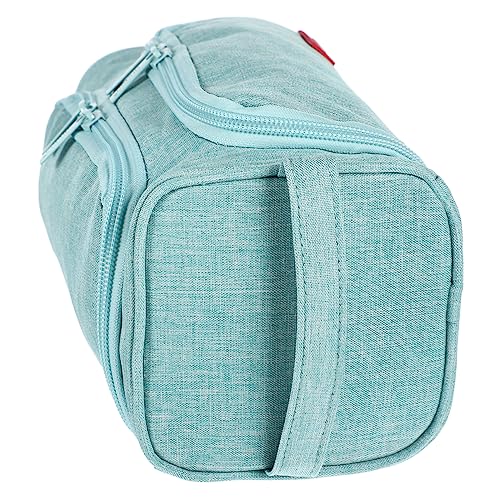 GRADENEVE Portable Pencil Bag Für Schule Und Multifunktionale Stiftaufbewahrung Mit Großem Fassungsvermögen Für Schüler Und Studenten von GRADENEVE