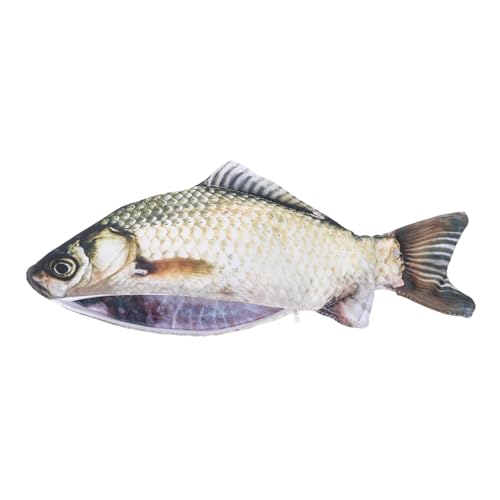 GRADENEVE Kreatives Fischförmiges Federmäppchen Praktischer Stift-Organizer Für Schule Und Büro Für Stifte Radierer Und Notizen Lustiger Geschenkartikel Für Erwachsene von GRADENEVE