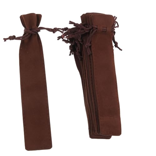 GRADENEVE 15stücke Staubdichte Stifttaschen Kratzfeste Taschen Stiftbehälter Geschenkbeutel Zur Stiftverpackung Bleistifthalter Einzelne Stifttasche von GRADENEVE