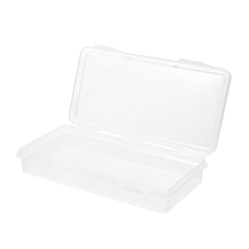 GRADENEVE Große Transparente Stiftebox Aus Kunststoff Stapelbare Aufbewahrungsbox Für Bleistifte Filzstifte Und Schreibwaren Organizer-lösung Für Schule Büro Und Zuhause von GRADENEVE