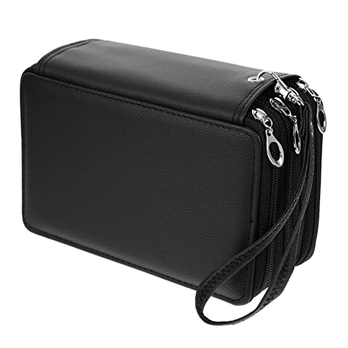 GRADENEVE Pu-federmäppchen Mit Reißverschluss Für Studenten Aufbewahrungstasche Für Schreibwaren Organizer Für Bleistifte Lineale Und Notizen von GRADENEVE