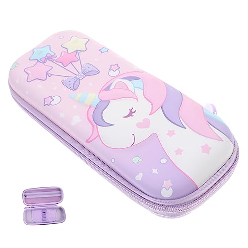 GRADENEVE Multifunktionales Federmäppchen Für Studenten Großer Niedliches Einhorn Design Langlebig Und Für Schule Und Kreative Aktivitäten von GRADENEVE