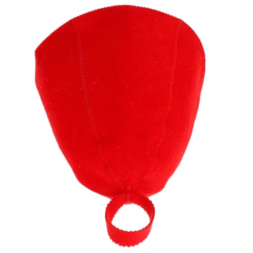 GRADENEVE Wollfilz Sauna-hut Bequeme Und Dicke Saunamütze Für Damen Und Herren Schnelltrocknend Für Wellness Spa-anwendungen Eignet Sich Für Verschiedene Kopfgrößen Praktisches Design Zur Üb von GRADENEVE