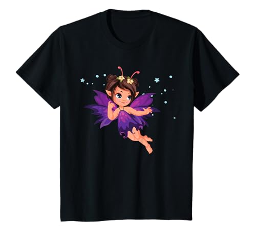 Kinder Mädchen Fee Blumenfee Fabelwesen Feen T-Shirt Kinder Mädchen Fee Blumenfee Fabelwesen Feen T-Shirt von Fee Fabelwesen Feen