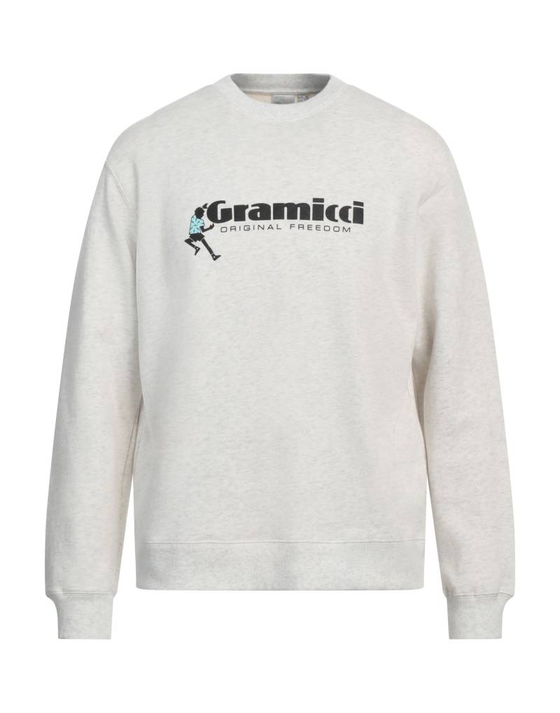 GRAMICCI Sweatshirt Herren Hellgrau von GRAMICCI
