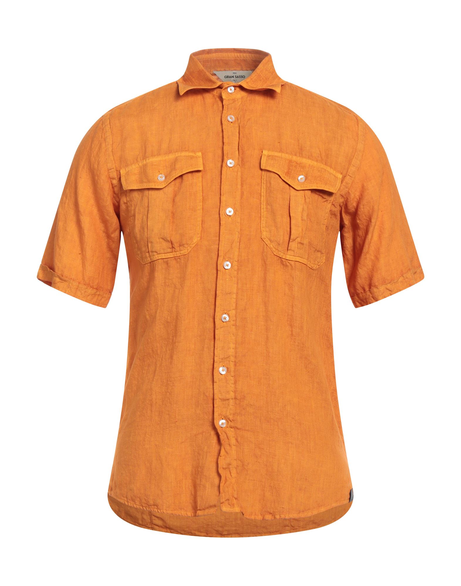 GRAN SASSO Hemd Herren Orange von GRAN SASSO