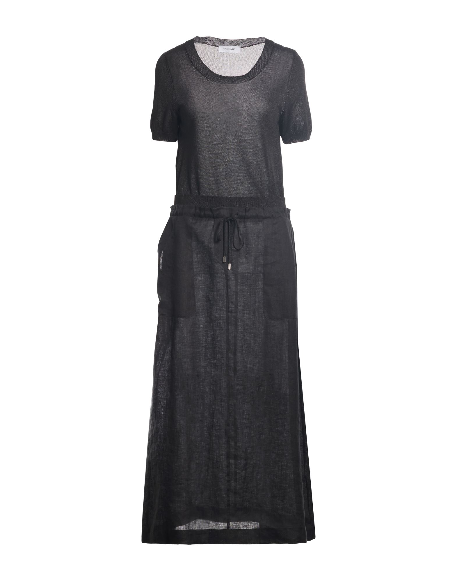 GRAN SASSO Maxi-kleid Damen Schwarz von GRAN SASSO