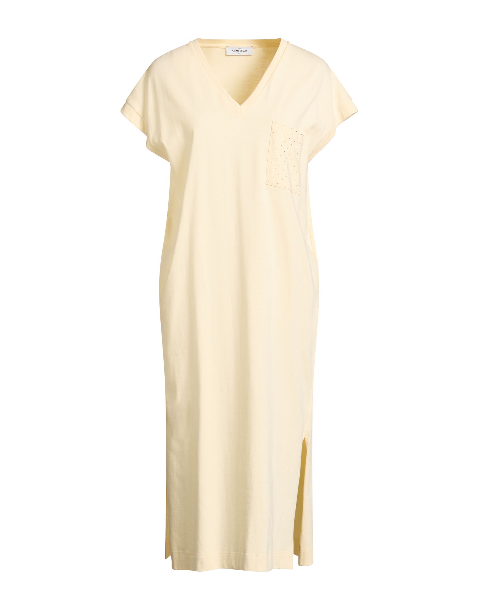 GRAN SASSO Midi-kleid Damen Pastellgelb von GRAN SASSO