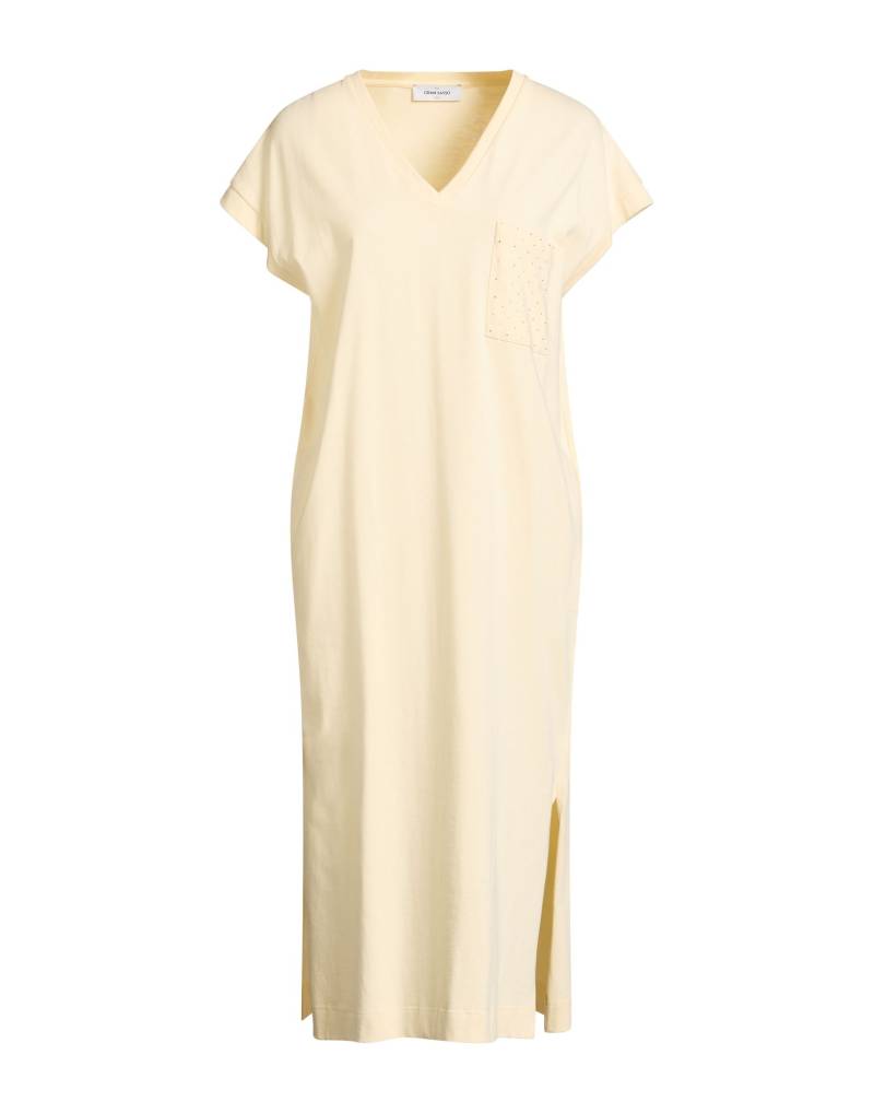 GRAN SASSO Midi-kleid Damen Pastellgelb von GRAN SASSO