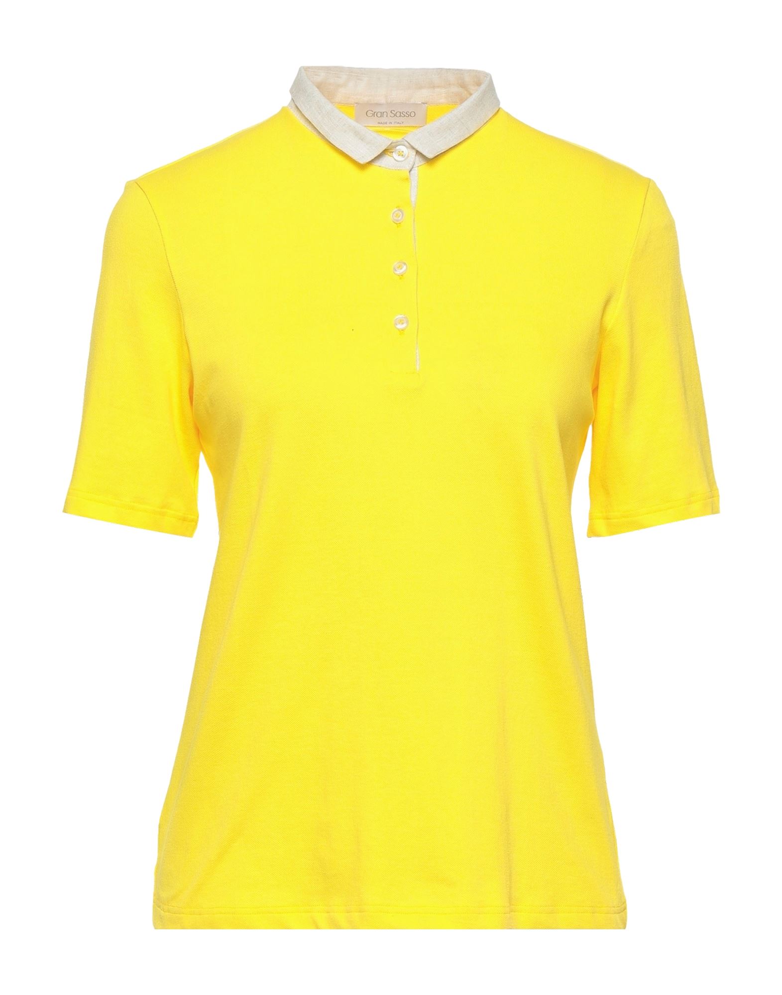 GRAN SASSO Poloshirt Damen Gelb von GRAN SASSO