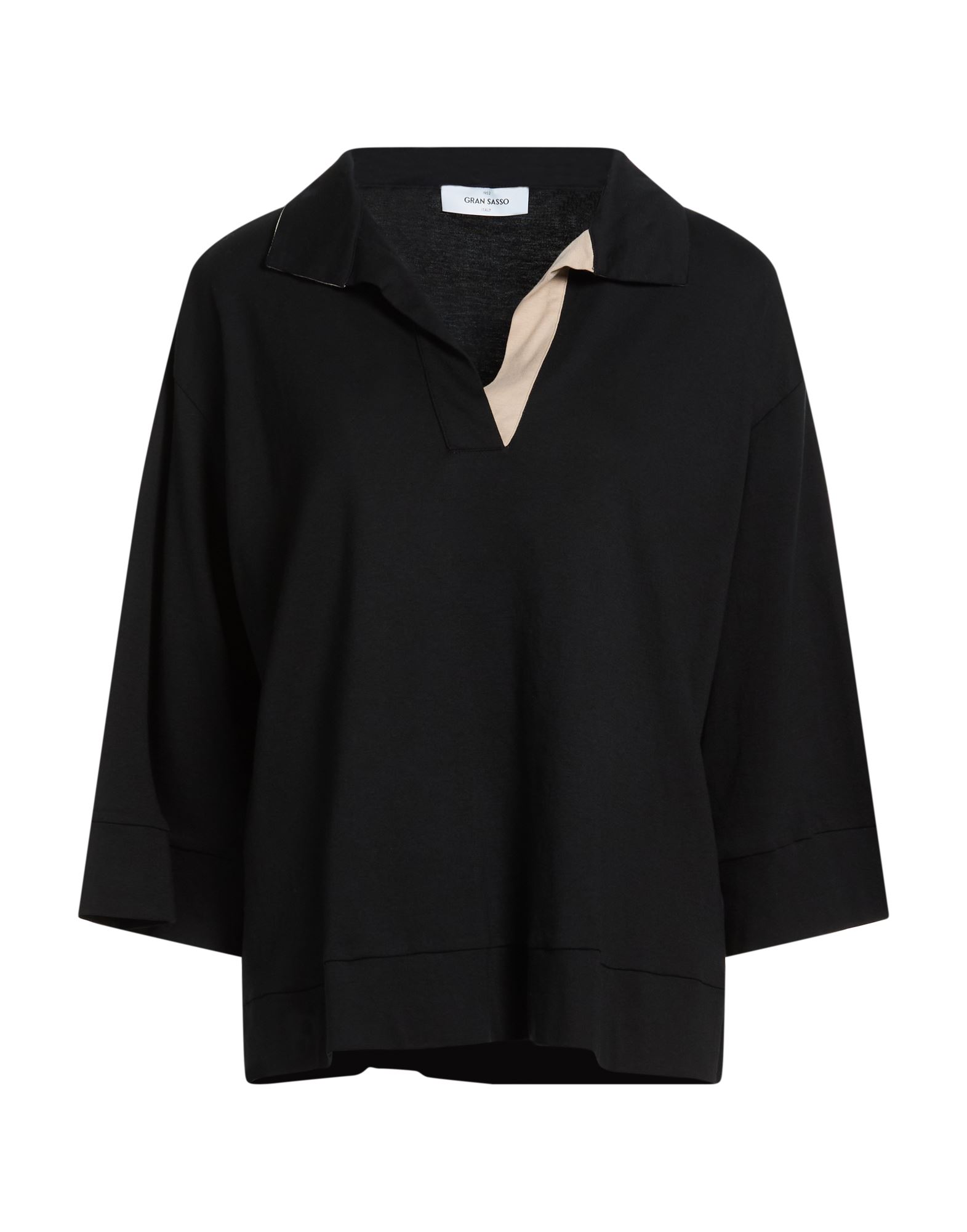 GRAN SASSO Poloshirt Damen Schwarz von GRAN SASSO