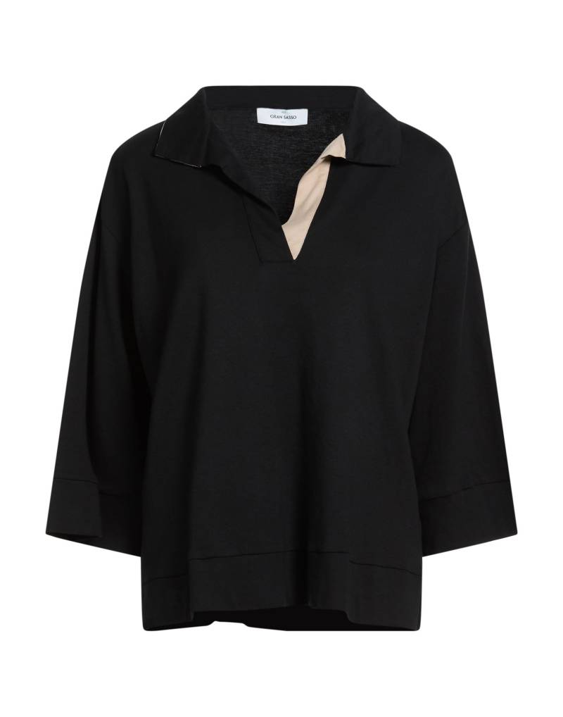 GRAN SASSO Poloshirt Damen Schwarz von GRAN SASSO