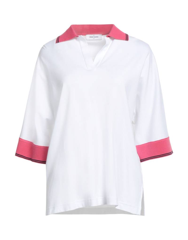 GRAN SASSO Poloshirt Damen Weiß von GRAN SASSO