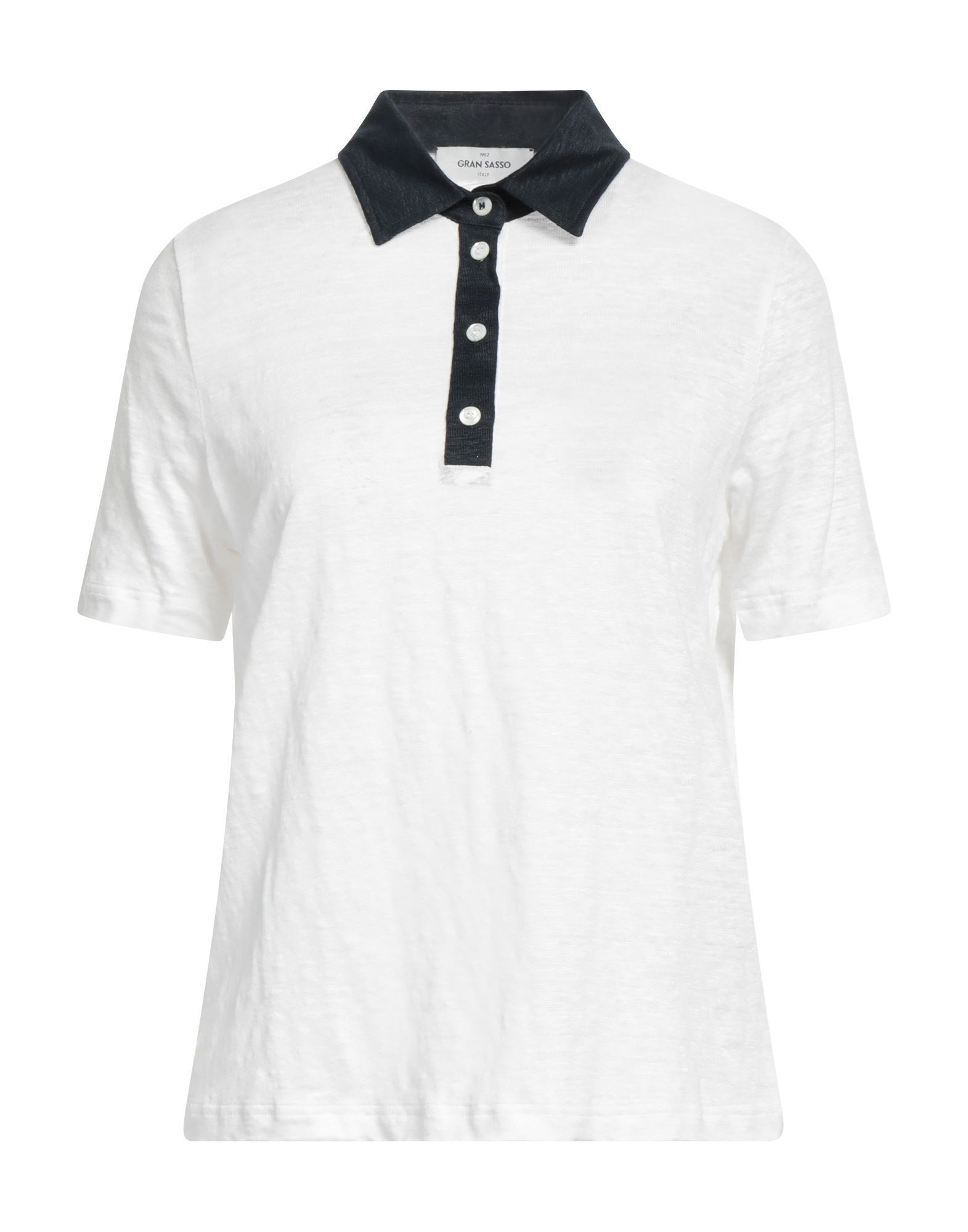 GRAN SASSO Poloshirt Damen Weiß von GRAN SASSO