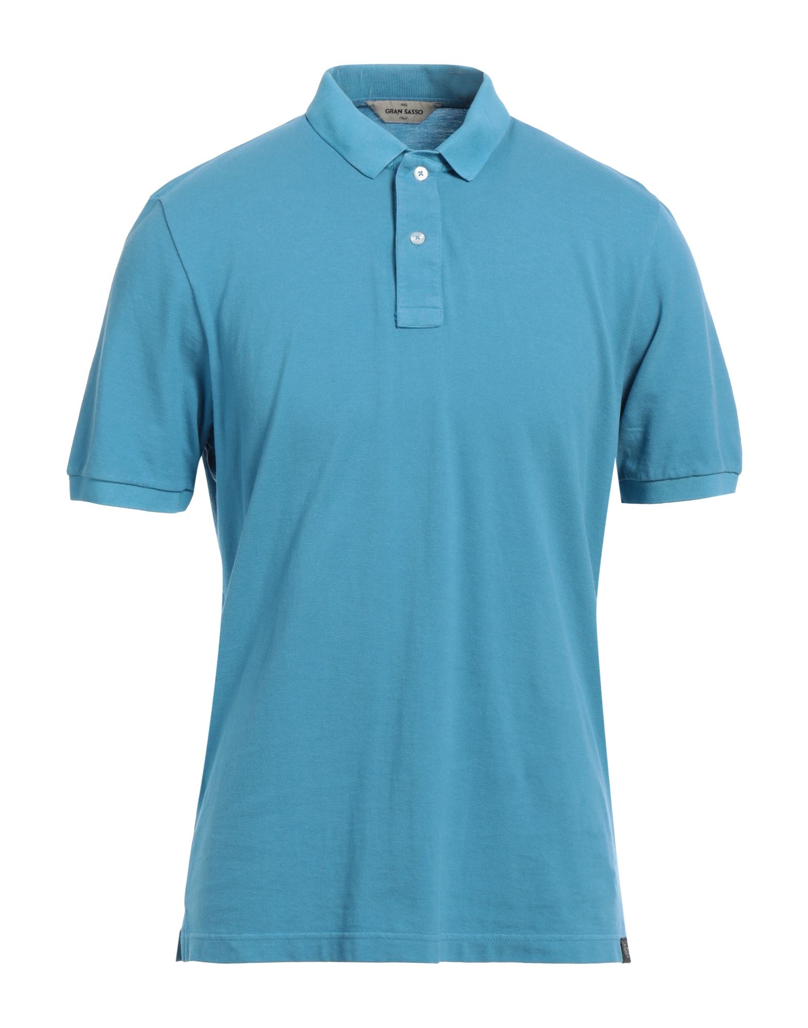 GRAN SASSO Poloshirt Herren Azurblau von GRAN SASSO