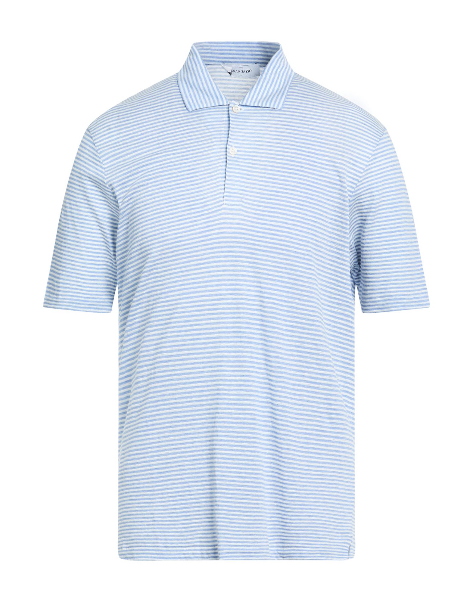 GRAN SASSO Poloshirt Herren Hellblau von GRAN SASSO