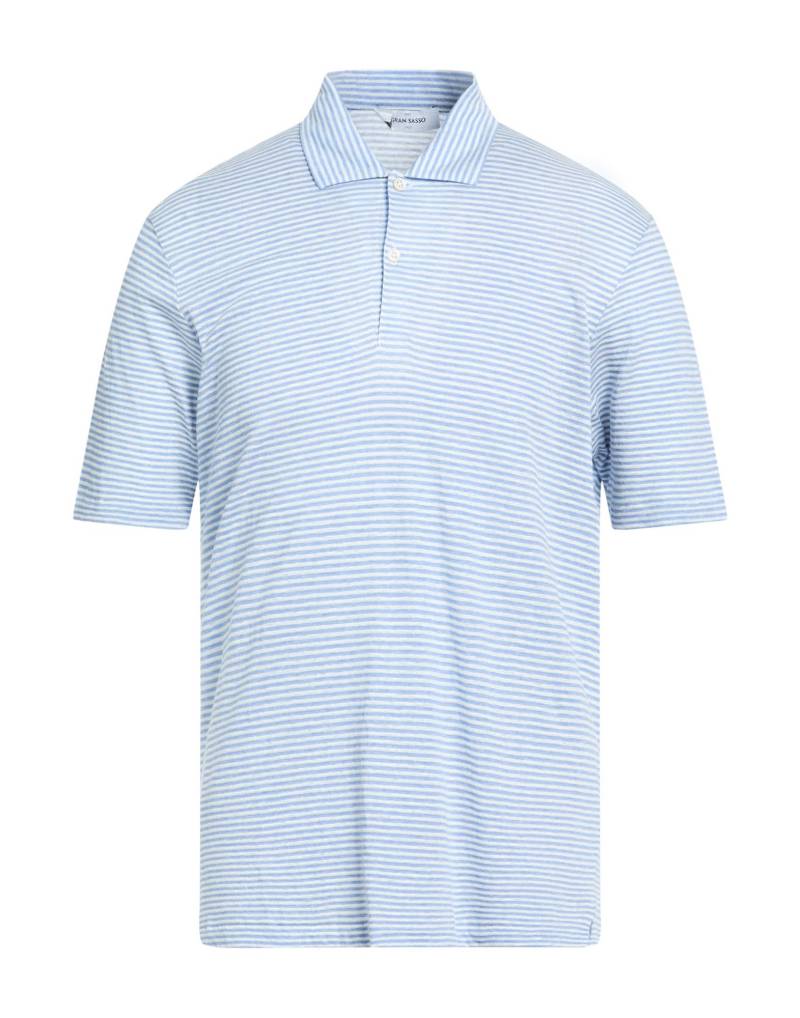 GRAN SASSO Poloshirt Herren Hellblau von GRAN SASSO
