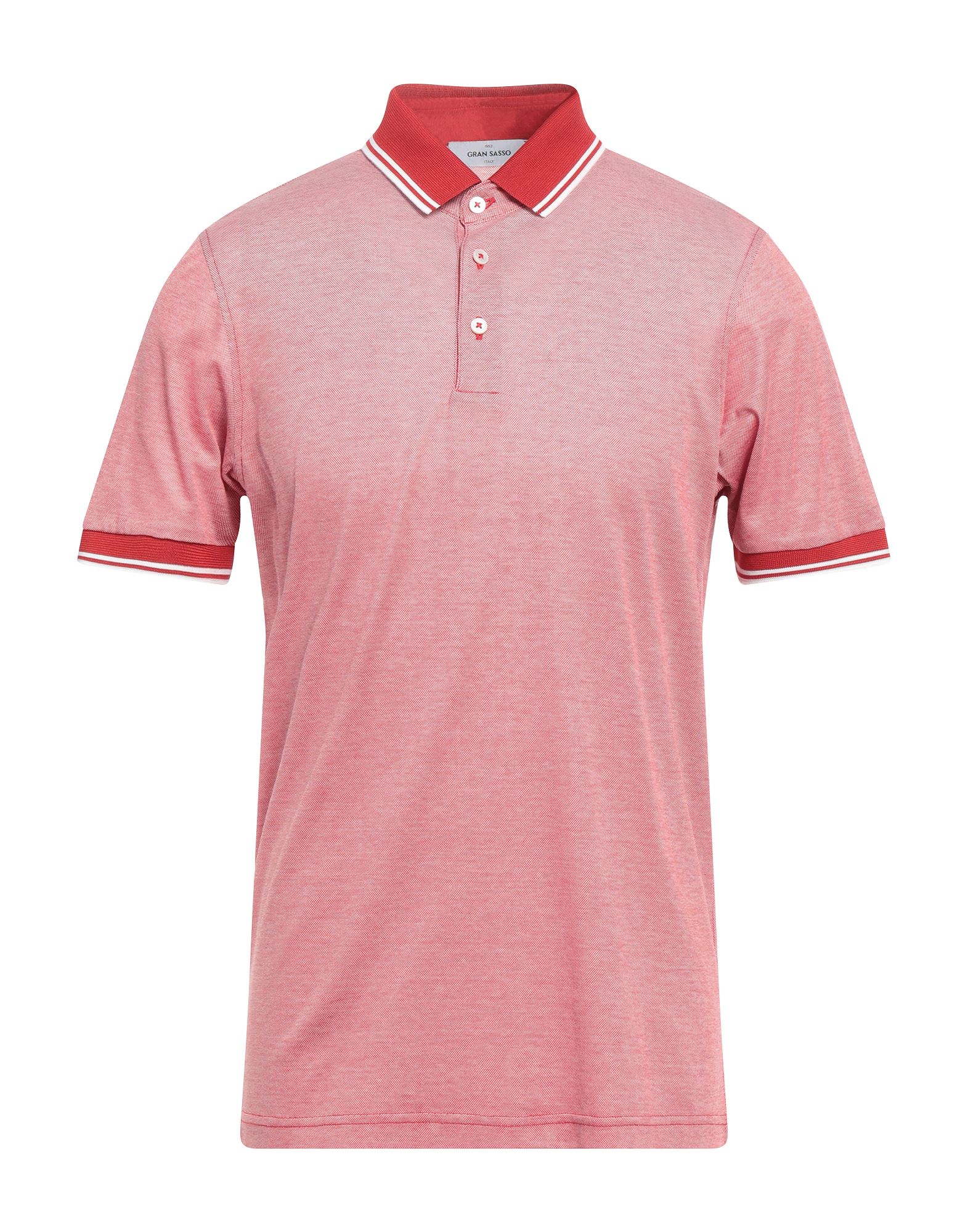 GRAN SASSO Poloshirt Herren Rot von GRAN SASSO