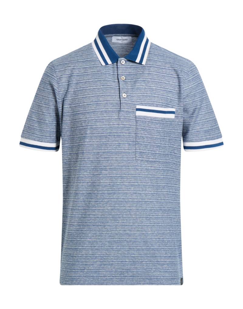 GRAN SASSO Poloshirt Herren Taubenblau GRAN SASSO Poloshirt Herren Taubenblau von GRAN SASSO