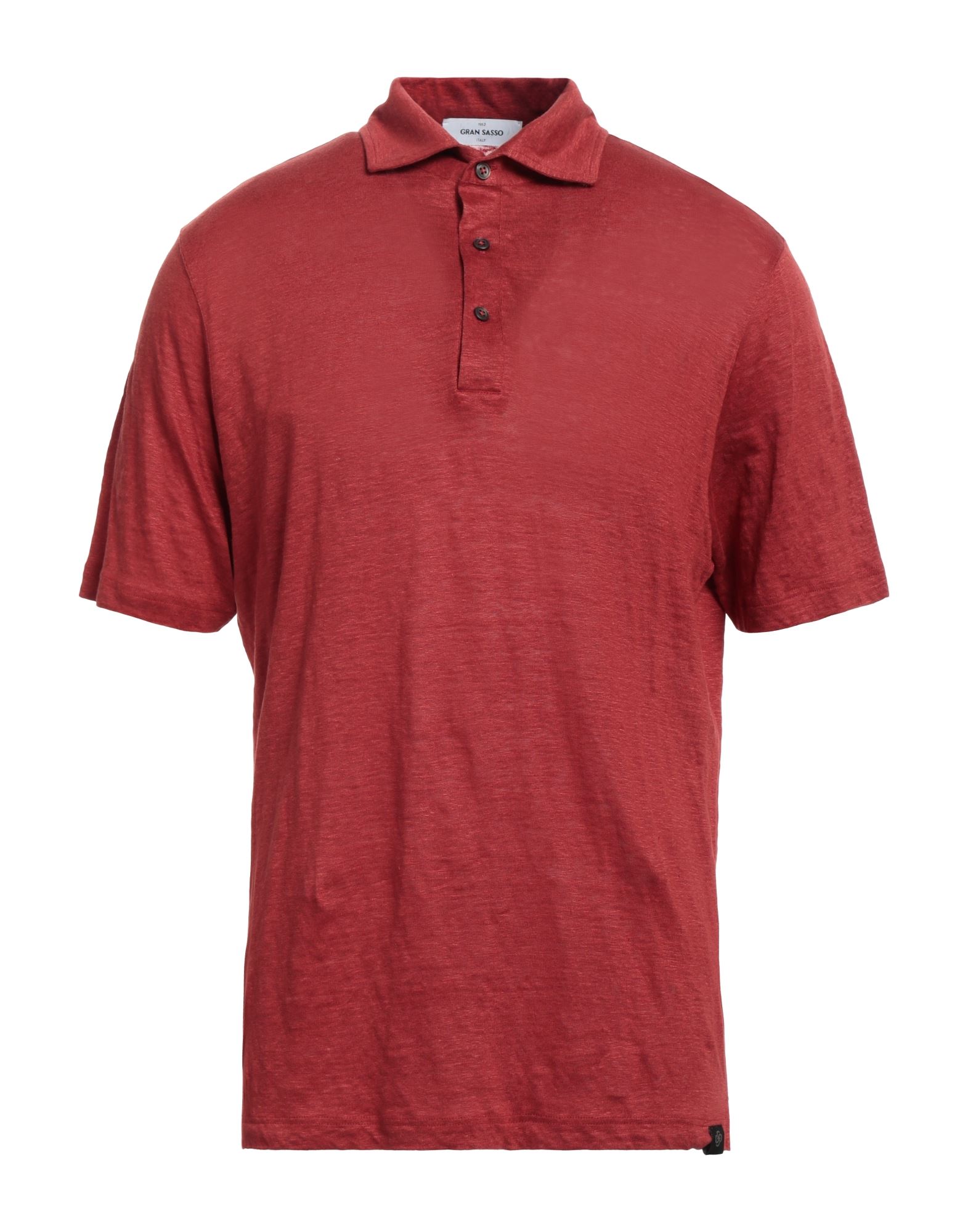 GRAN SASSO Poloshirt Herren Ziegelrot von GRAN SASSO