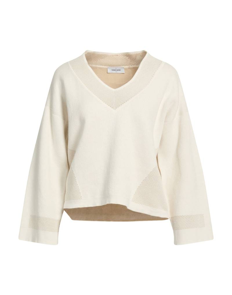 GRAN SASSO Pullover Damen Cremeweiß von GRAN SASSO