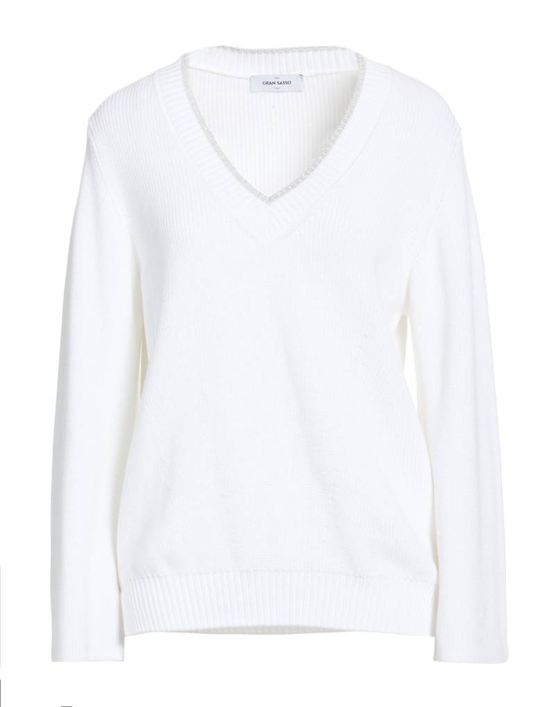 GRAN SASSO Pullover Damen Weiß von GRAN SASSO