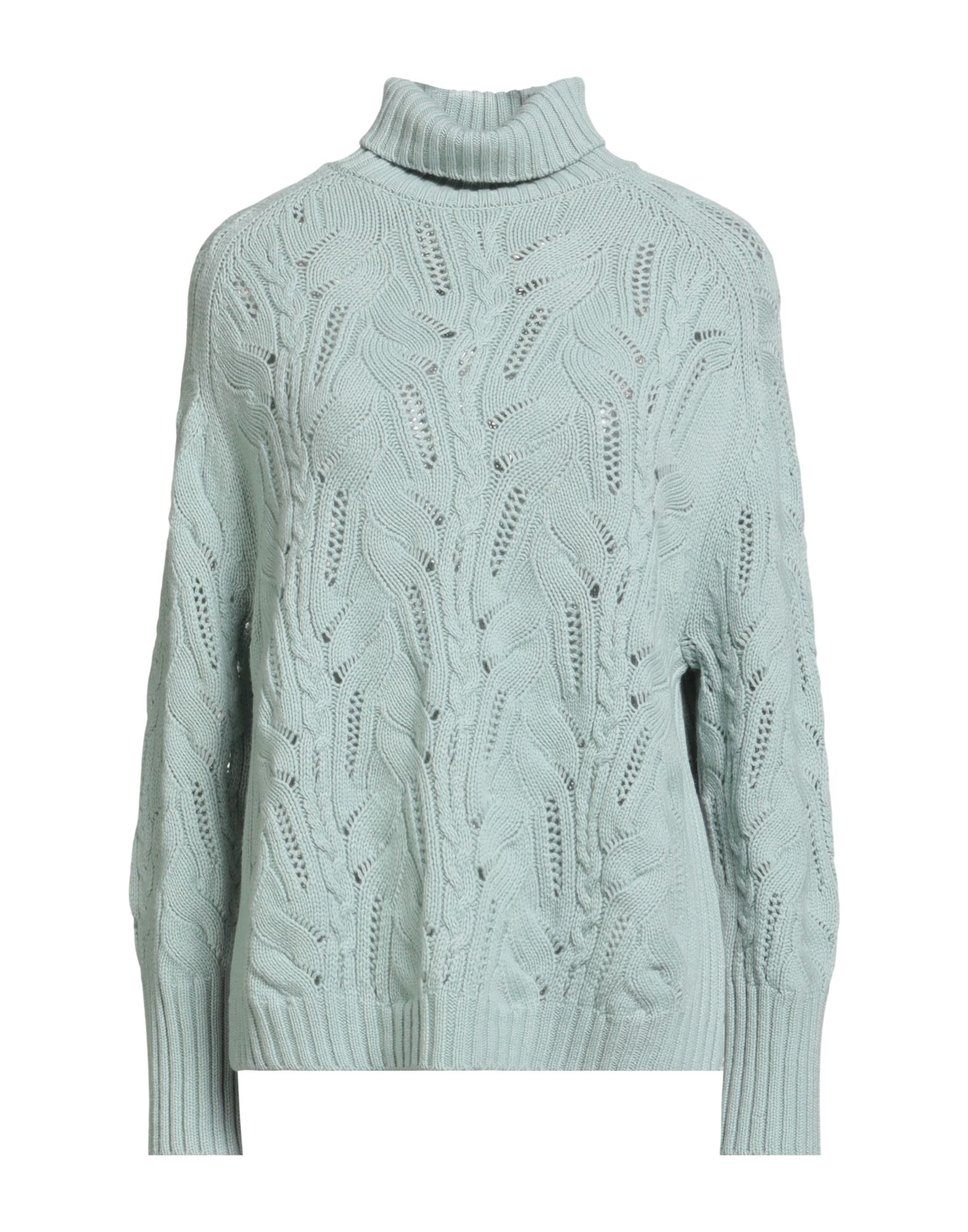 GRAN SASSO Rollkragenpullover Damen Himmelblau von GRAN SASSO
