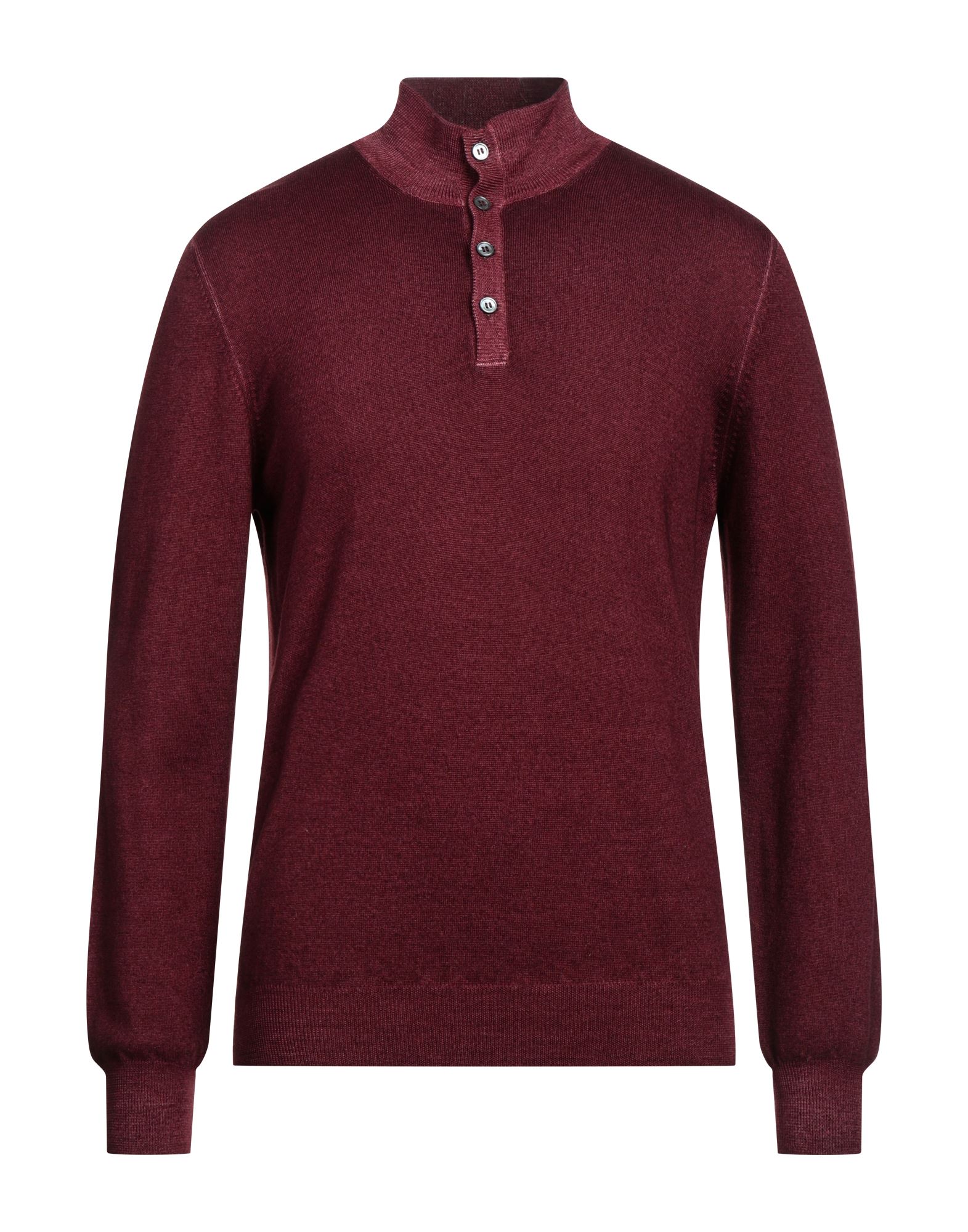 GRAN SASSO Rollkragenpullover Herren Bordeaux von GRAN SASSO