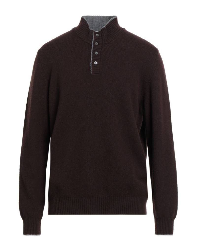 GRAN SASSO Rollkragenpullover Herren Schokobraun von GRAN SASSO