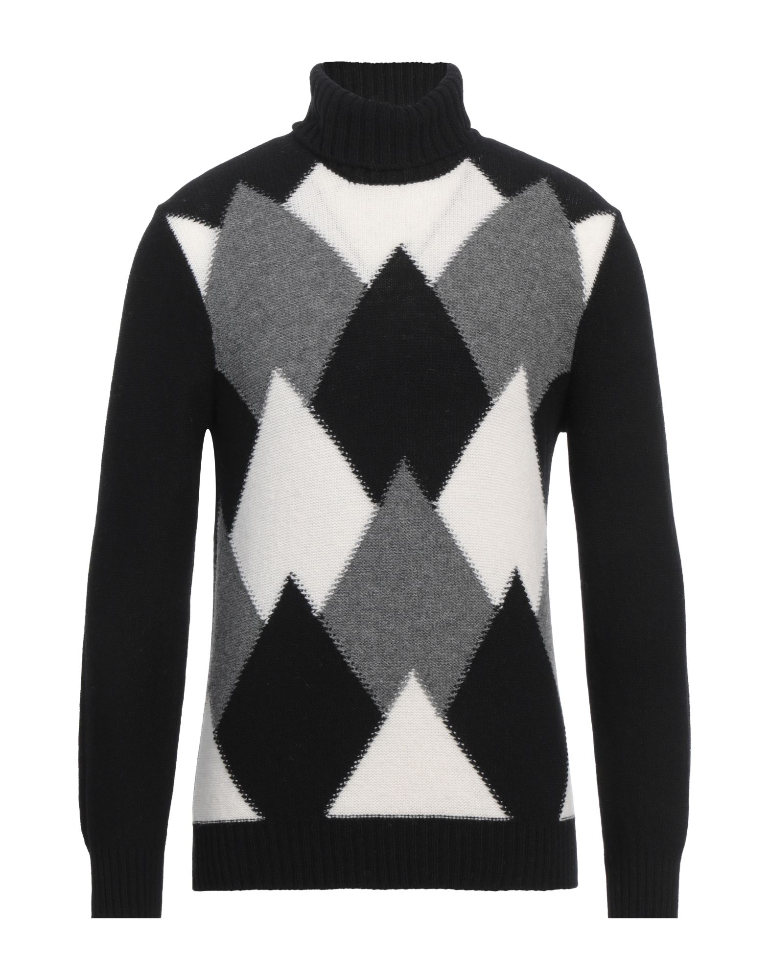 GRAN SASSO Rollkragenpullover Herren Schwarz von GRAN SASSO