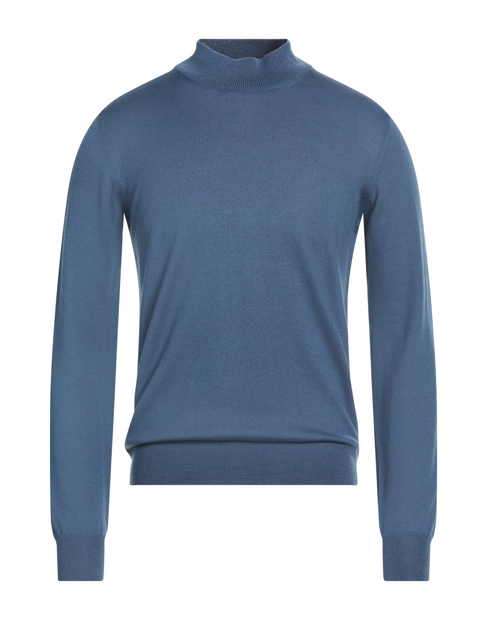 GRAN SASSO Rollkragenpullover Herren Taubenblau von GRAN SASSO