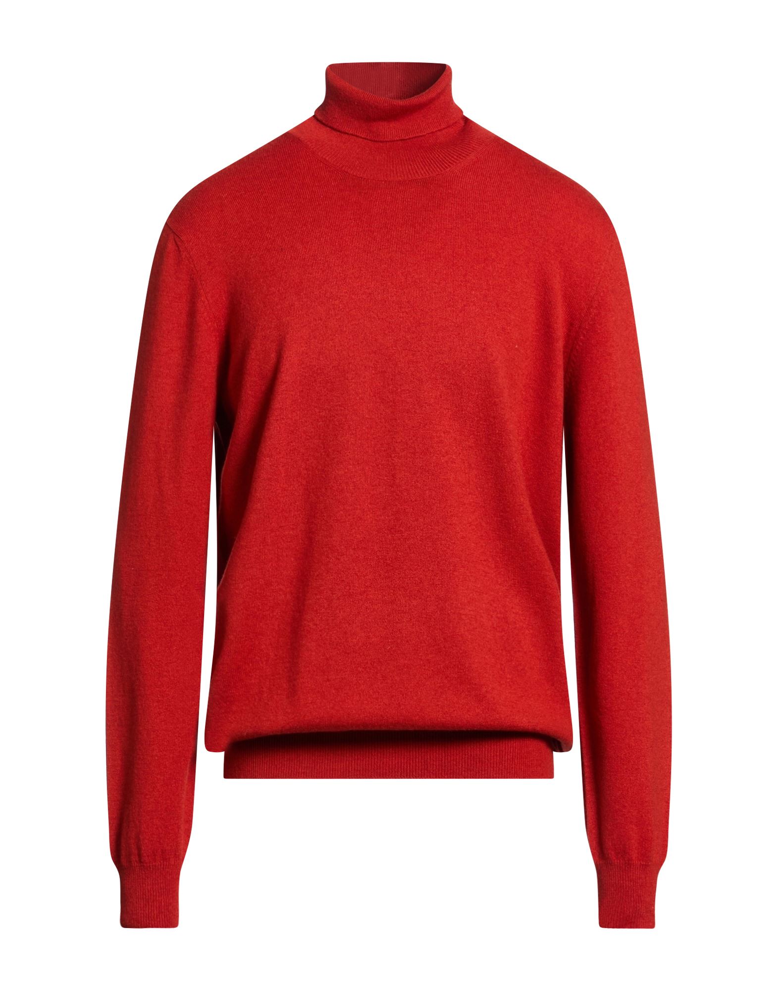 GRAN SASSO Rollkragenpullover Herren Tomatenrot von GRAN SASSO