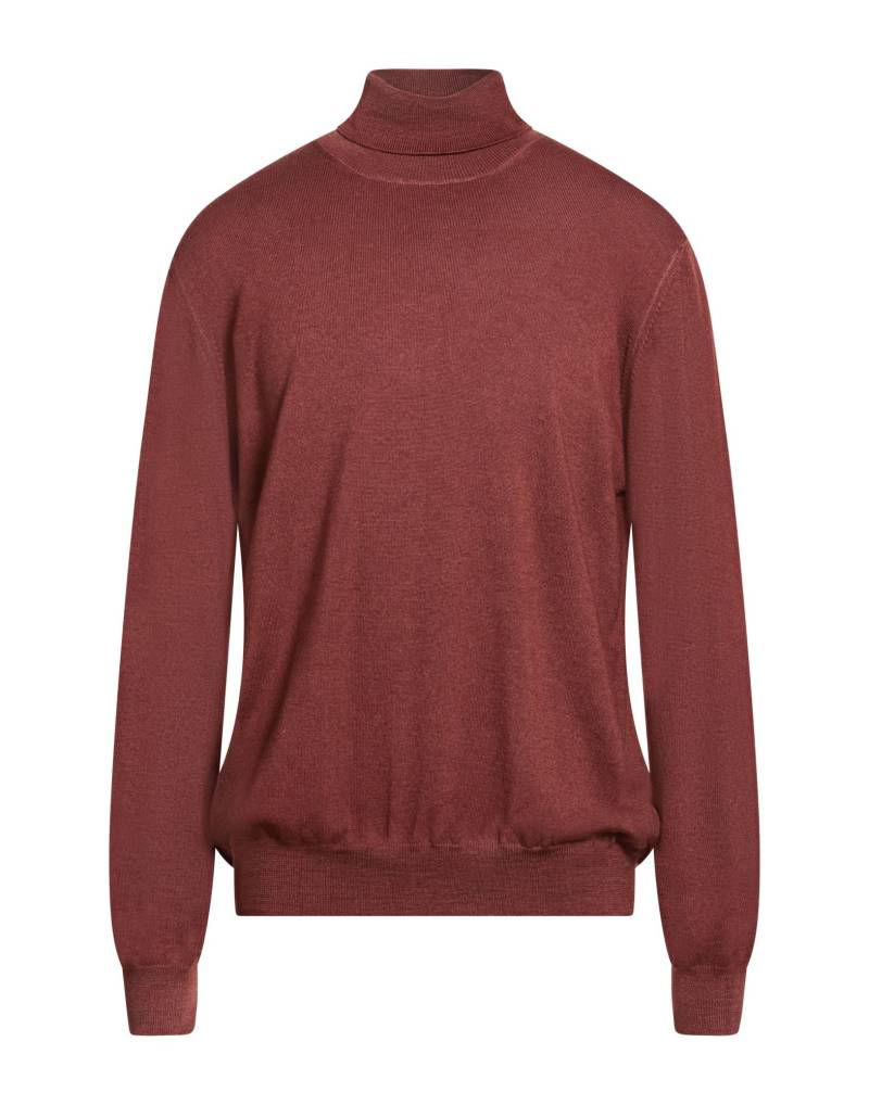 GRAN SASSO Rollkragenpullover Herren Ziegelrot von GRAN SASSO