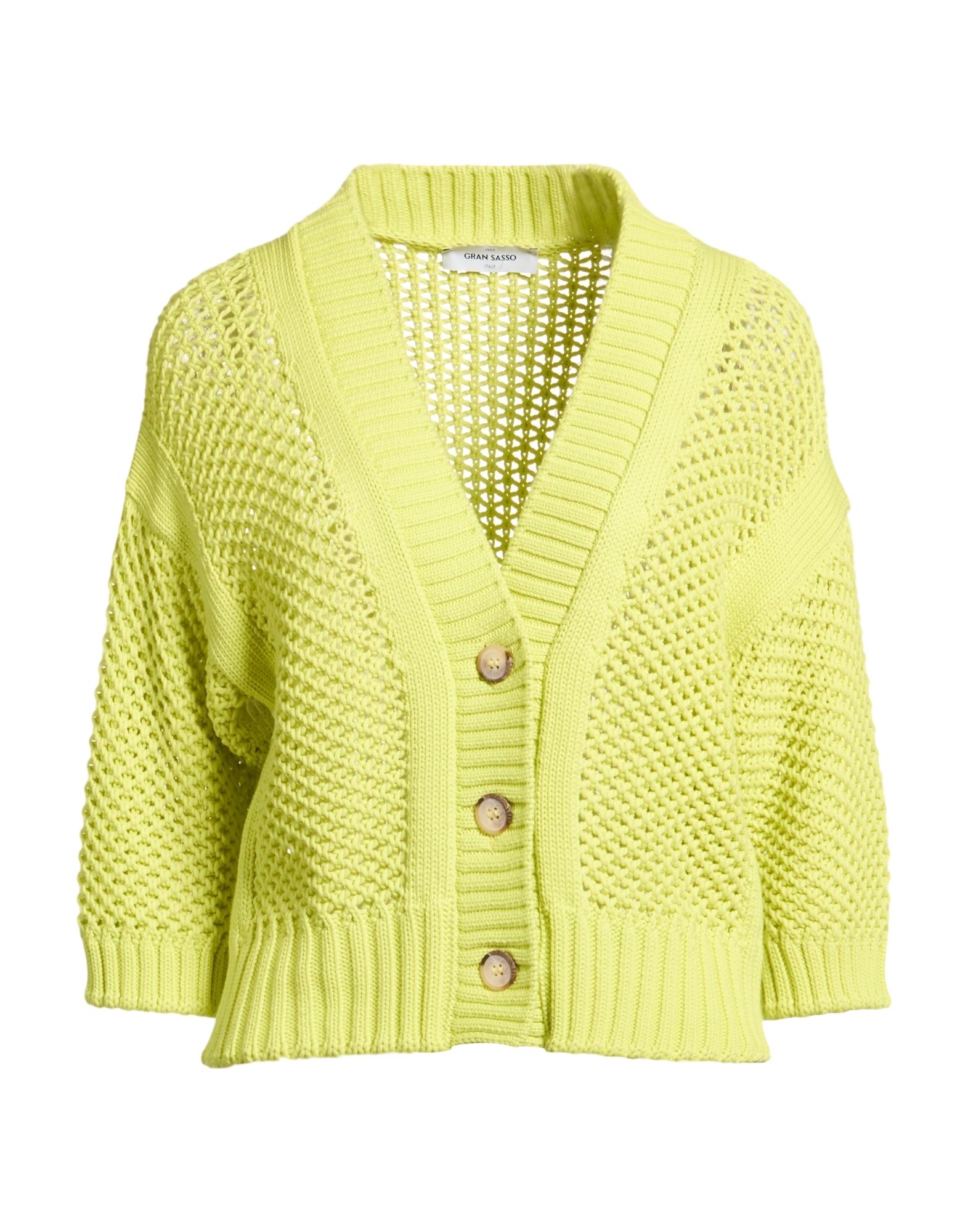 GRAN SASSO Strickjacke Damen Limettengrün von GRAN SASSO