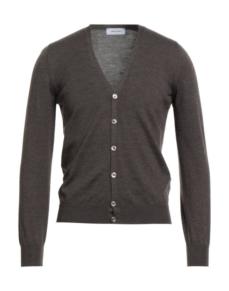 GRAN SASSO Strickjacke Herren Dunkelbraun von GRAN SASSO