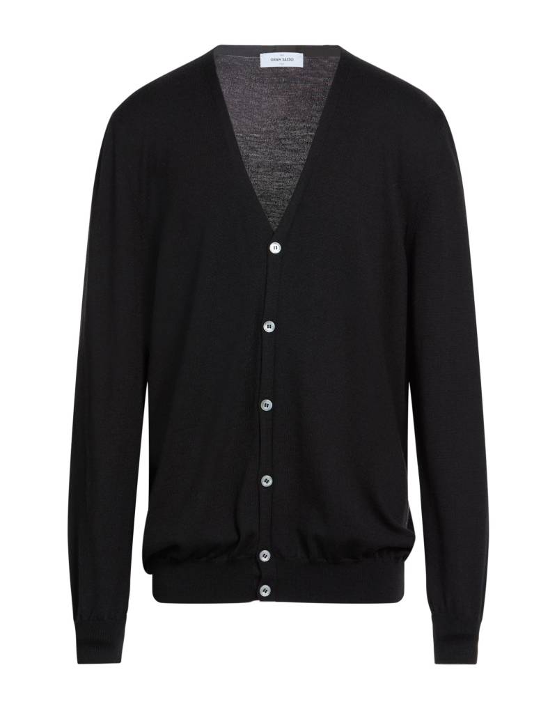 GRAN SASSO Strickjacke Herren Schwarz von GRAN SASSO
