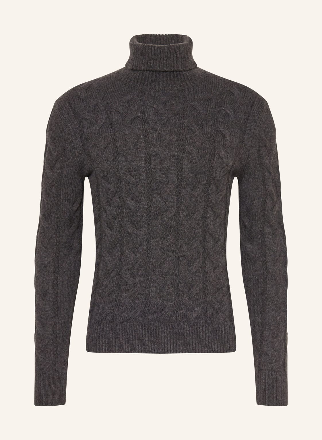 Gran Sasso Rollkragenpullover braun von GRAN SASSO