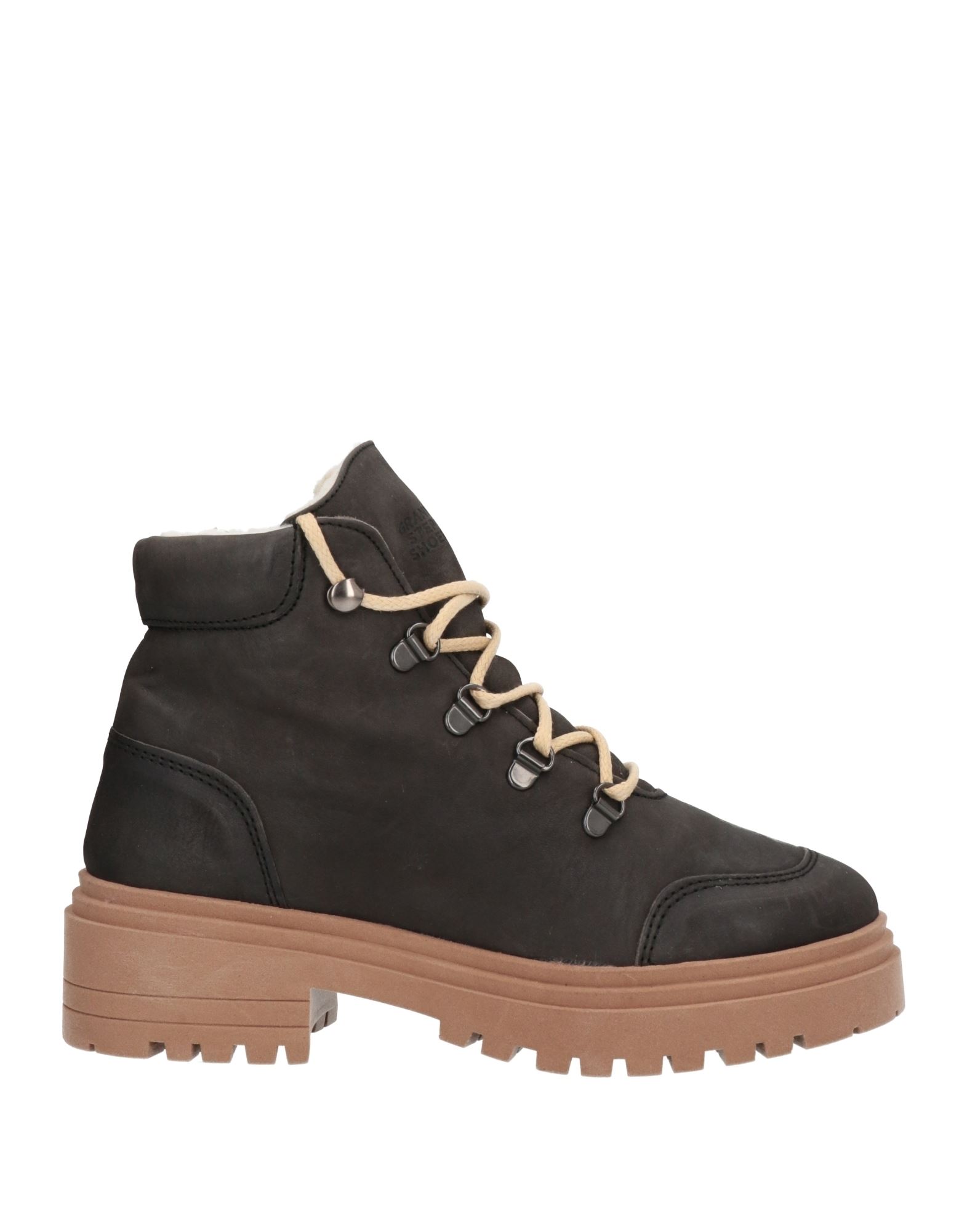 GRAND STEP SHOES Stiefelette Damen Braungrau GRAND STEP SHOES Stiefelette Damen Braungrau von GRAND STEP SHOES