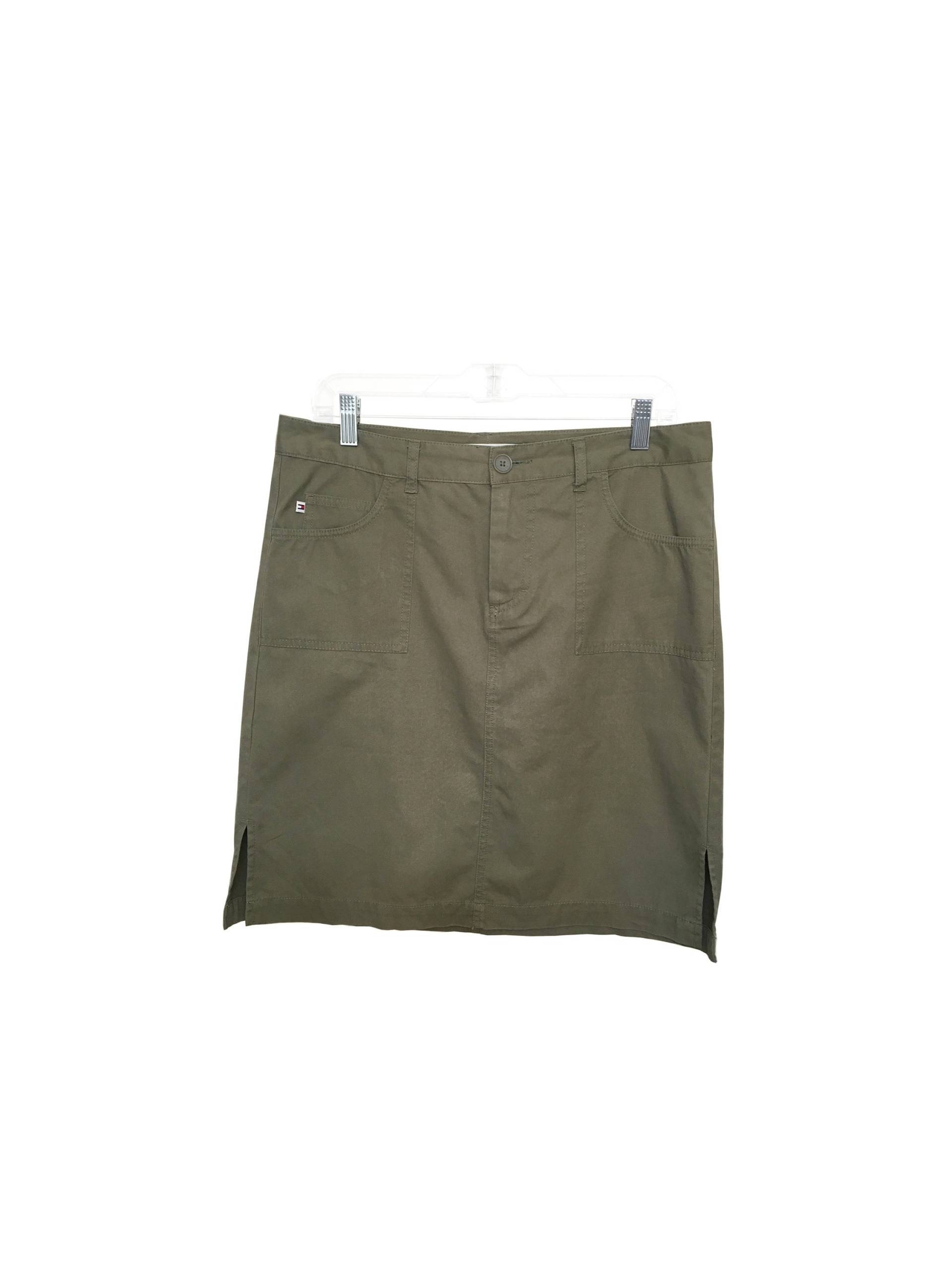 90Er Jahre Tommy Hilfiger Rock in A-Linie von GRANDEJOIE