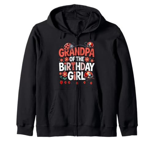 Liebenswerter Marienkäfer für Familien, Marienkäfer, für Damen Kapuzenjacke Liebenswerter Marienkäfer für Familien, Marienkäfer, für Damen Kapuzenjacke von GRANDPA OF THE BIRTHDAY GIRL Ladybug