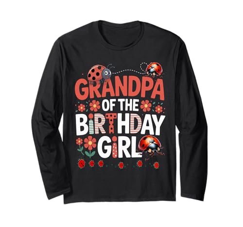Liebenswerter Marienkäfer für Familien, Marienkäfer, für Damen Langarmshirt Liebenswerter Marienkäfer für Familien, Marienkäfer, für Damen Langarmshirt von GRANDPA OF THE BIRTHDAY GIRL Ladybug