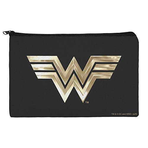 Wonder Woman 1984 Make-up-Kosmetiktasche mit goldenem Logo Wonder Woman 1984 Make-up-Kosmetiktasche mit goldenem Logo von GRAPHICS & MORE