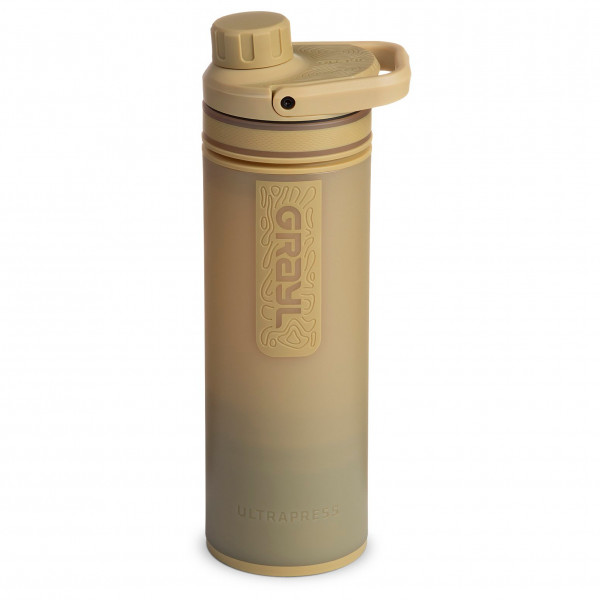 GRAYL - UltraPress Purifier Bottle - Wasserfilter Gr 500 ml beige von GRAYL
