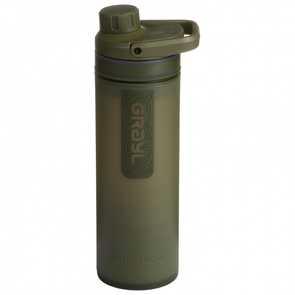GRAYL - UltraPress Purifier Bottle - Wasserfilter Gr 500 ml oliv von GRAYL