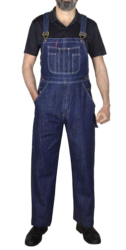 GREAT BIKERS GEAR -Latzhose für Herren, Jeans, Jeans, Brace, groß und lang, Key Pro, strapazierfähige Arbeitskleidung, Mario Cargo GREAT BIKERS GEAR -Latzhose für Herren, Jeans, Jeans, Brace, groß und lang, Key Pro, strapazierfähige Arbeitskleidung, Mario Cargo von GREAT BIKERS GEAR