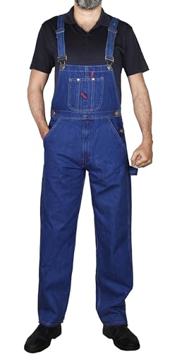 GREAT BIKERS GEAR - Jeans Latzhose Jeans Latzhose und Hosenträger Overall Pro Heavy Duty Workwear Pants von GREAT BIKERS GEAR