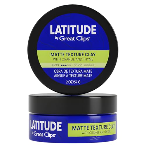 GREAT CLIPS Latitude Matte Texture Clay | Haargel für Männer | Mittlerer Halt + kein Glanz | 57 ml GREAT CLIPS Latitude Matte Texture Clay | Haargel für Männer | Mittlerer Halt + kein Glanz | 57 ml von GREAT CLIPS